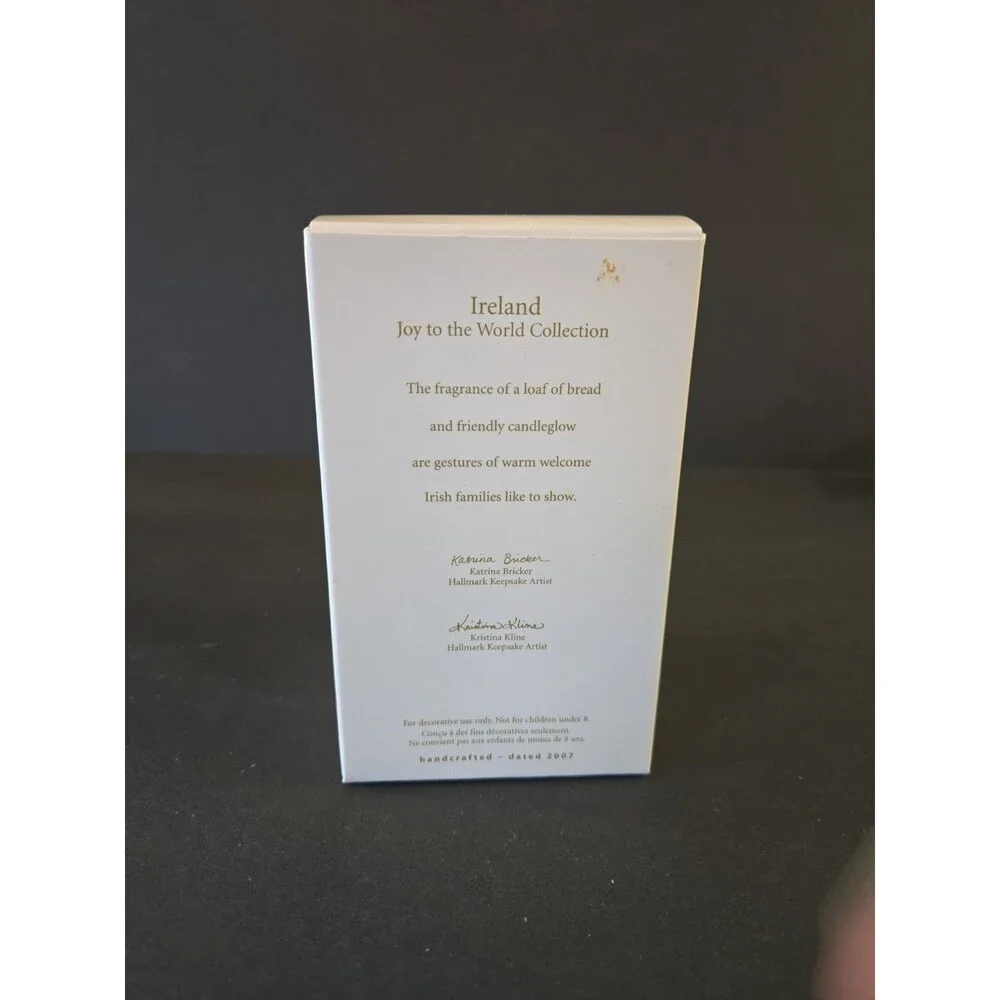 Hallmark Ireland Joy to the World Collection 2007 Keepsake Christmas Ornament